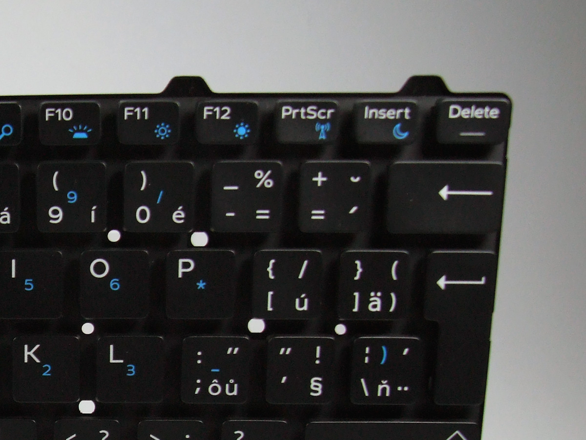 J976Y DELL Latitude E7270 podsvietená klávesnica SK