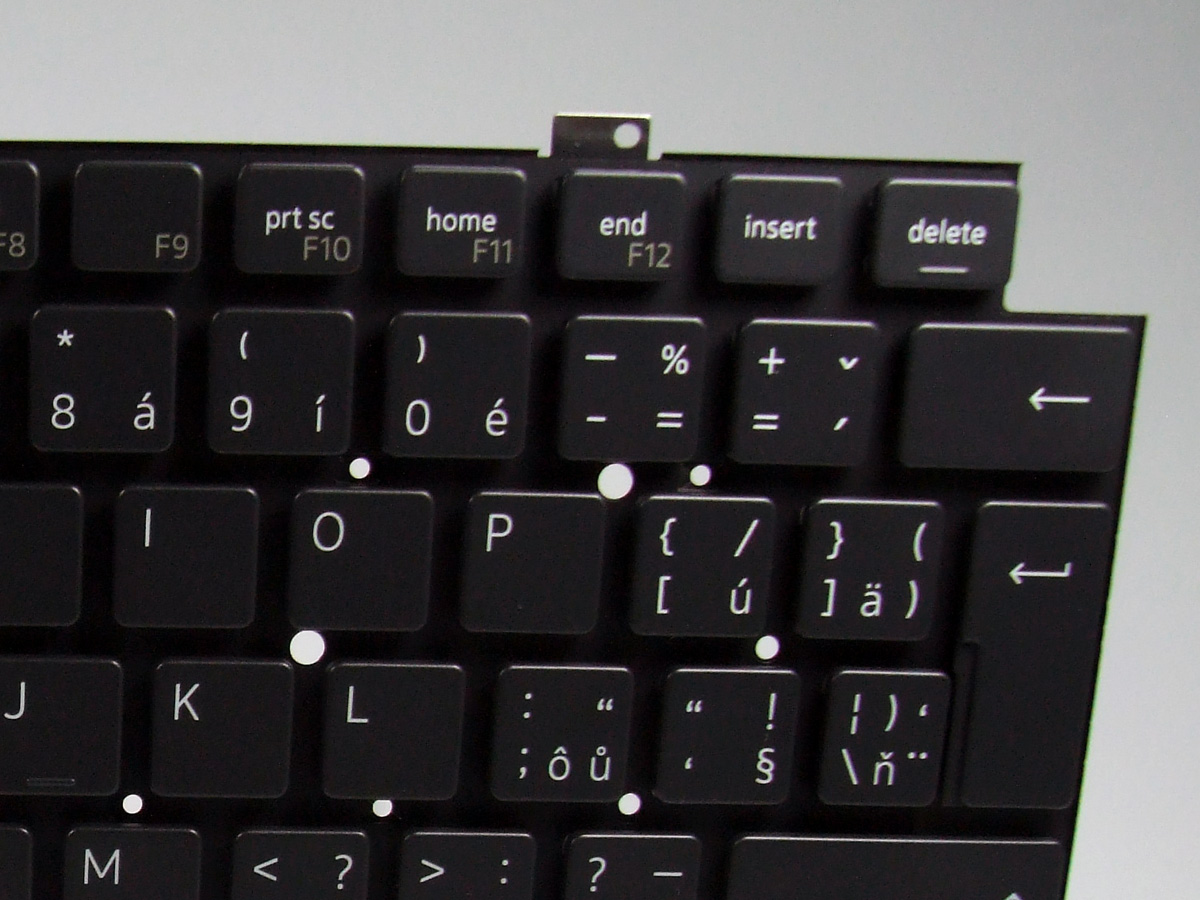 KG0T9 49MM9 DELL Latitude 7310 7320 7330 klávesnice (česká, podsvícená)