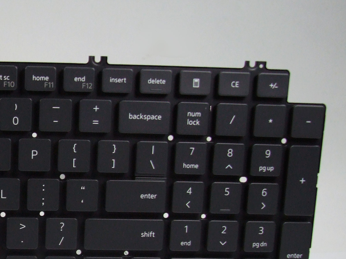 RVK7W DELL Precision 7550 7760 7750 7760 slovenská podsvícená klávesnice