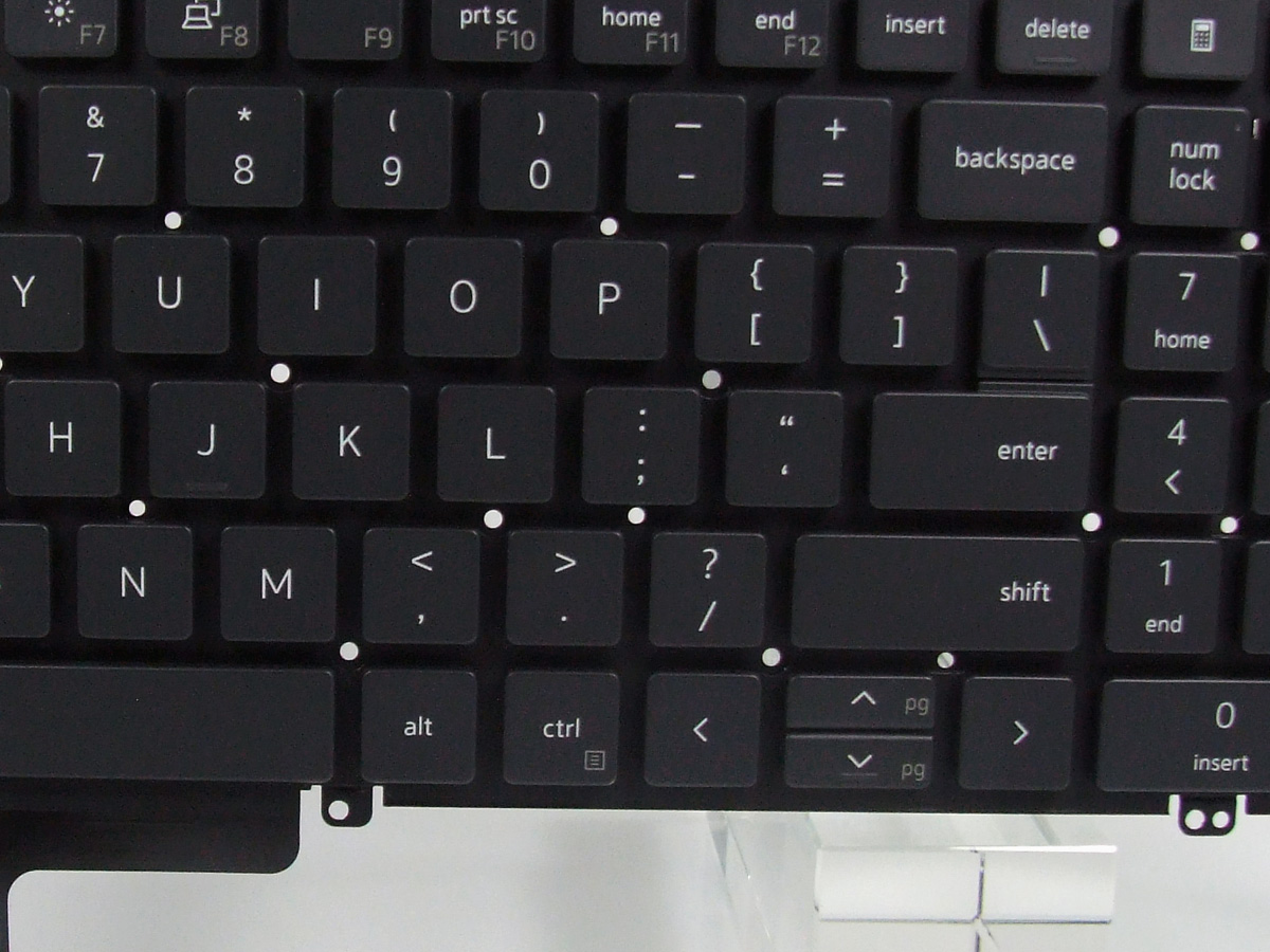 RVK7W DELL Precision 7550 7760 7750 7760 slovenská podsvícená klávesnice