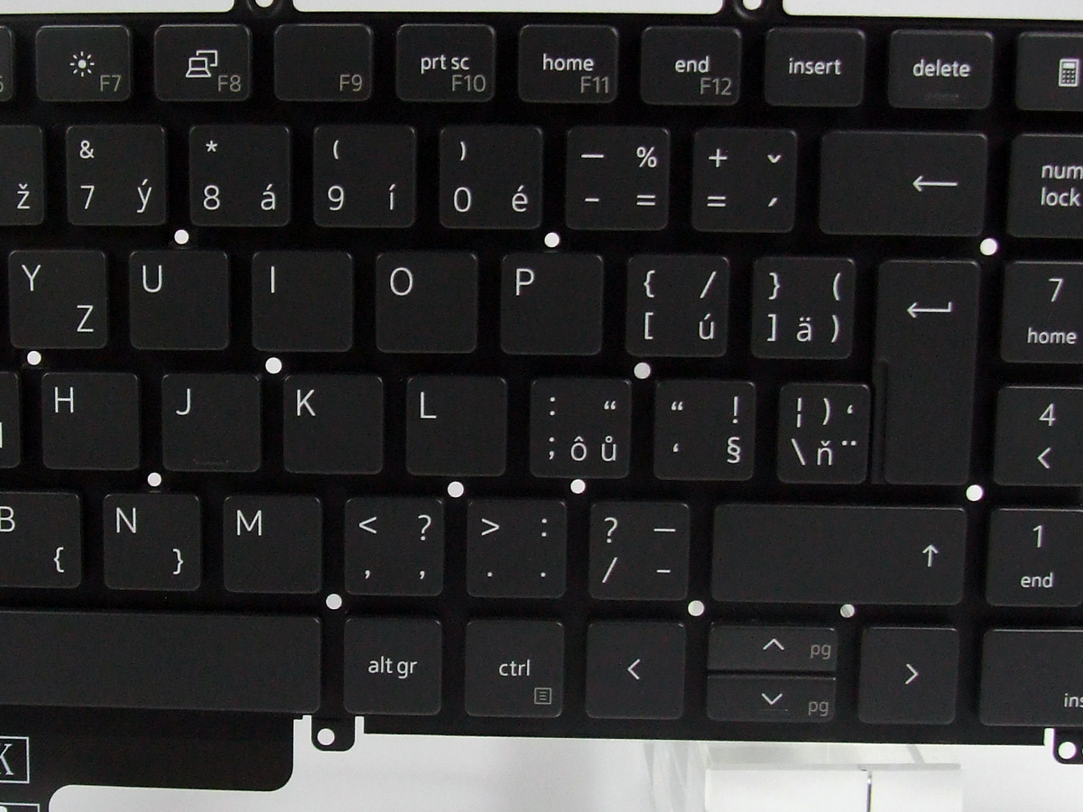 T7TD7 T3WM0 DELL Latitude 5520 5521 5531 klávesnice (česká, podsvícená)