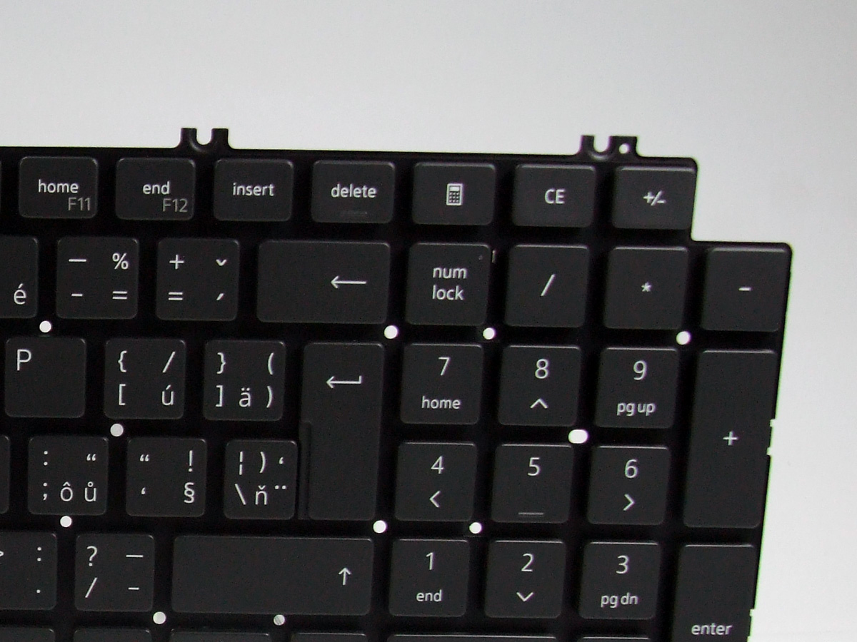 T7TD7 T3WM0 DELL Precision 3571 3580 3581 podsvietená klávesnica SK
