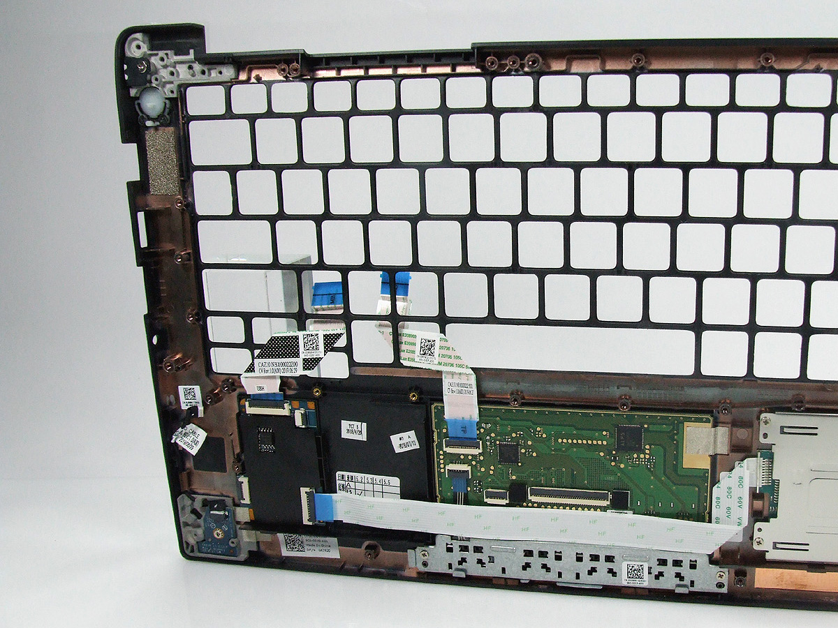 67RJD 0JM9W DELL Latitude 7280 7380 palmrest vč. SC reader