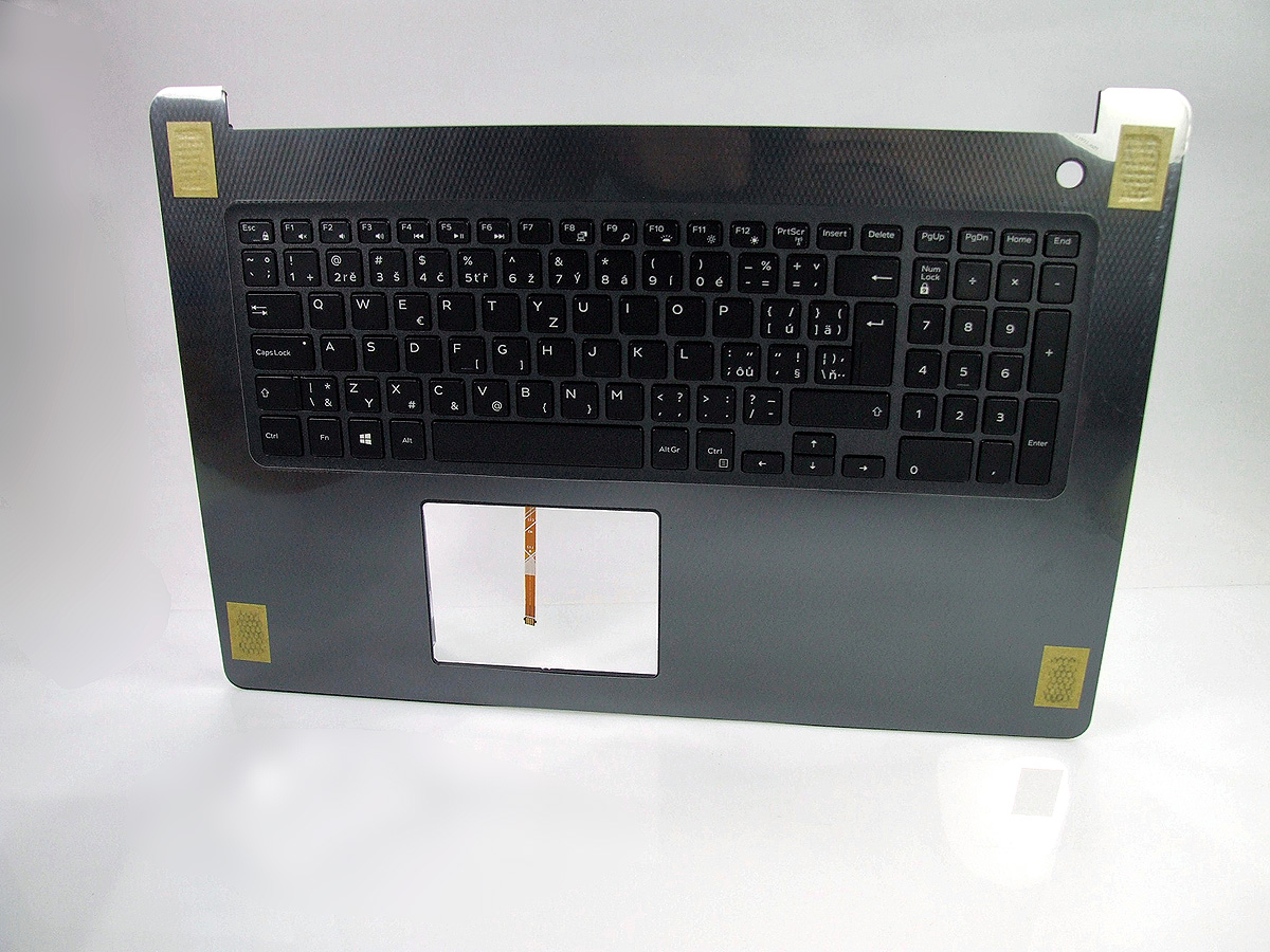 P6D3R T3C9W 8NH2X DELL Inspiron 3780 3781 3782 klávesnice s palmrestem (česká, podsvícená)