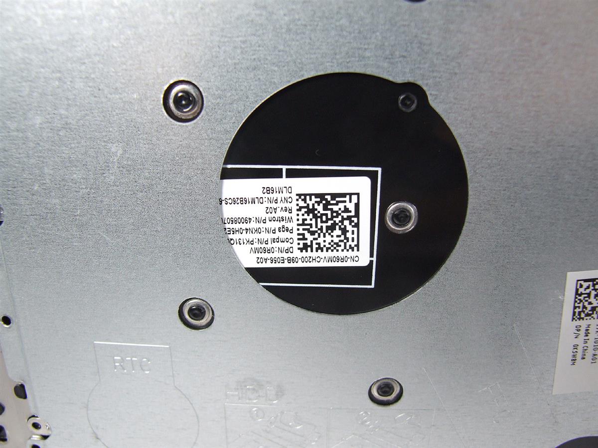 86HKP K5W8M R60MV DELL Vostro 3590 3591 klávesnice s palmrestem (česká)