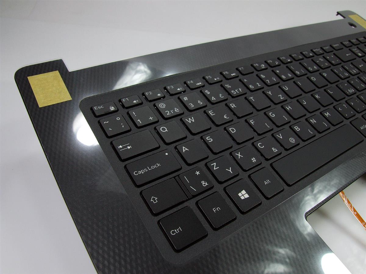 P6D3R T3C9W 8NH2X DELL Inspiron 3790 3793 klávesnice s palmrestem (česká, podsvícená)