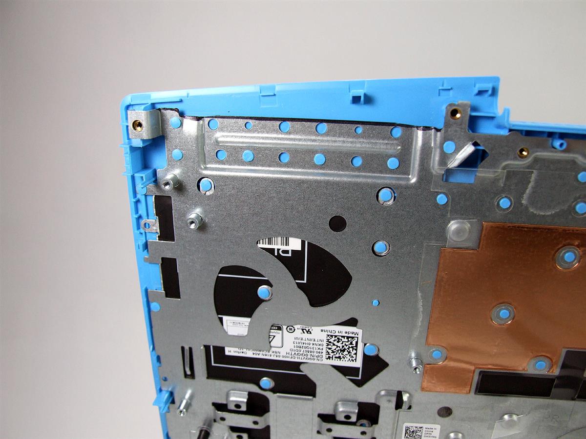W2VM0 GGVTH 5DC76 FG83G DELL G3 3590 palmrest s klávesnicí (US-INTL, podsvícená)