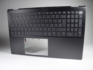 GD8H1 W7PK2 4KFWR DELL Inspiron 15 7590 klávesnice s palmrestem (česká, podsvícená)