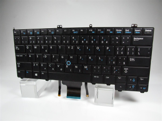 N19JY DELL Latitude E7240 E7440 česká podsvícená klávesnice
