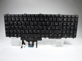 VT6GH TJN20 DELL Latitude 5500 5501 5510 5511 podsvietená klávesnica SK