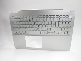 XMMJ1 DFX5J KMTP5 DELL Inspiron 15 5584 klávesnice s palmrestem (česká, podsvícená)