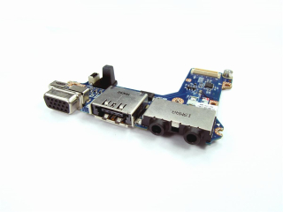 D537F DELL Latitude E4200  Audio VGA eSATA daughter board (I/O deska s konektory)