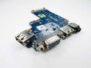 V7001 DELL Latitude E6520 Audio USB VGA daughter board (I/O deska s konektory)